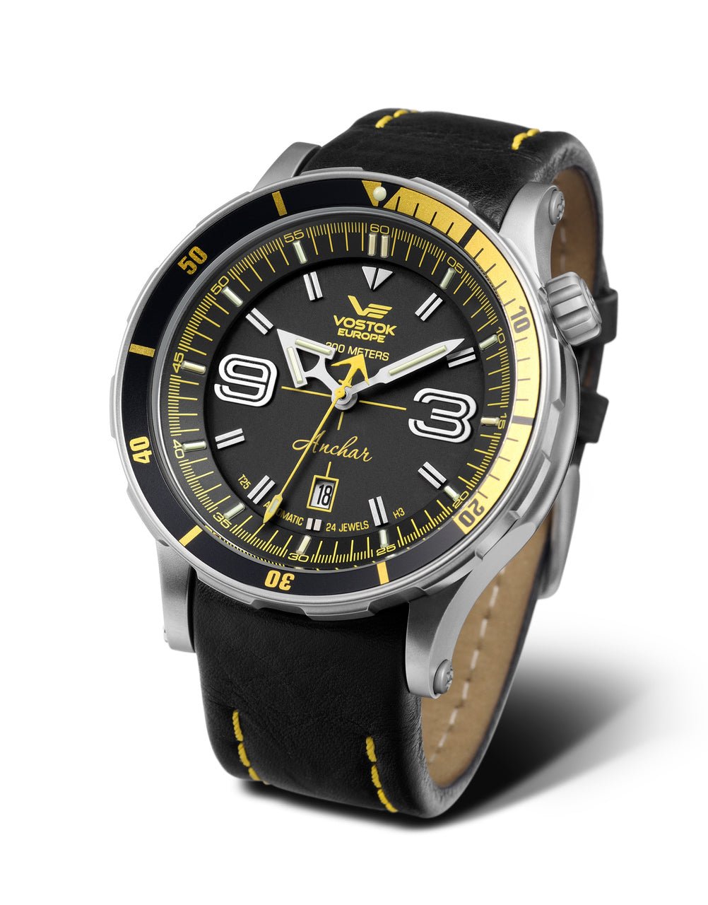Vostok-Europe Anchar Mens Diver Watch NH35A/510A522 - Maple City Timepieces