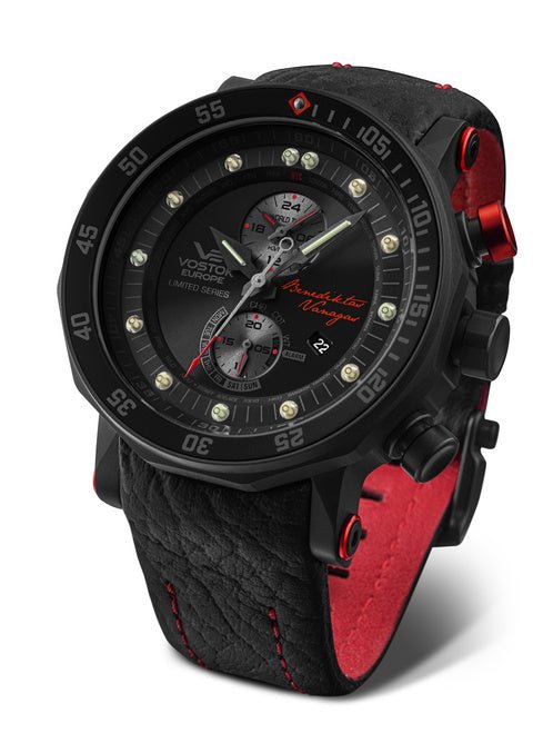 Vostok-Europe Benediktas Titanium Multi-function Watch YM8J/620H477 - Maple City Timepieces