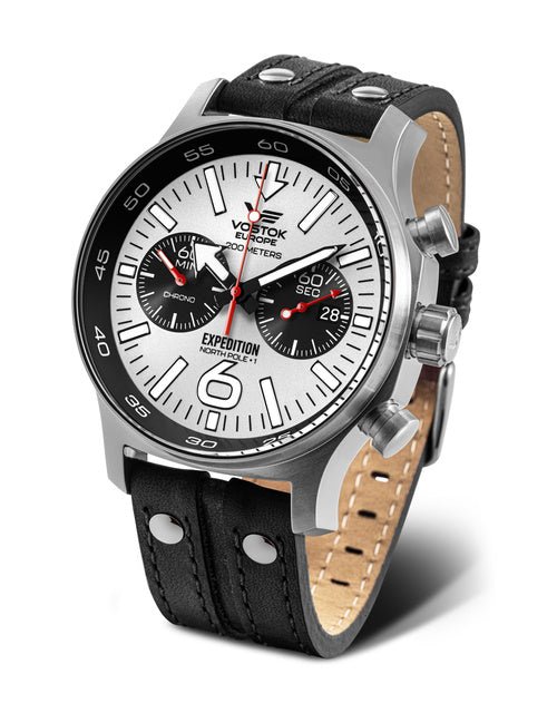 Vostok-Europe Expedition North Pole-1 6S21/595A642 With Stainless Steel Bracelet - Maple City Timepieces