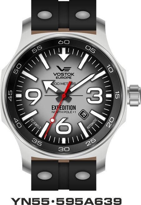 Vostok-Europe Expedition North Pole-1 (YN55/595A639) With Stainless Steel - Maple City Timepieces