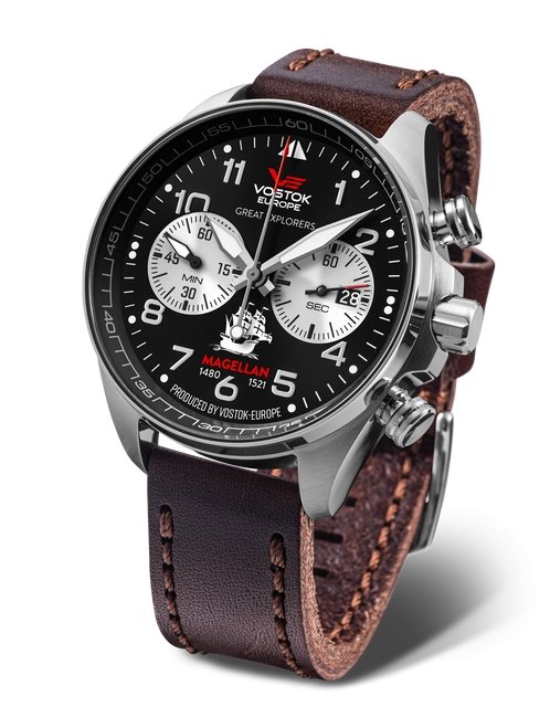 Vostok-Europe Great Explorer's Series: Magellan 6S21/325A446 - Maple City Timepieces