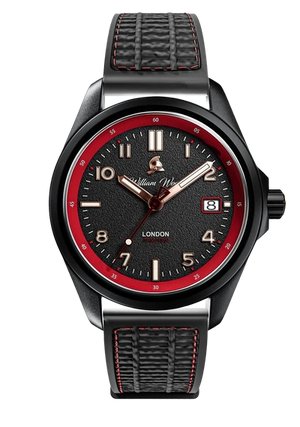 William Wood Fearless Collection - Red - Maple City Timepieces