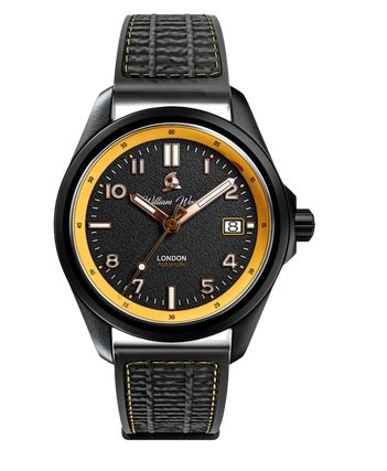 William Wood Fearless Collection - yellow - Maple City Timepieces