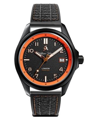 William Wood Watches - Fearless Collection - Orange - Maple City Timepieces