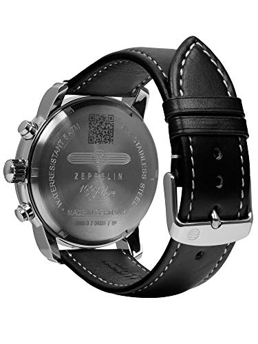 Zeppelin 8680-3 Men's Watch with Alarm Stopwatch - Maple City Timepieces
